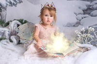 Magical fairy photoshoot - themed and styled fine art child photographer